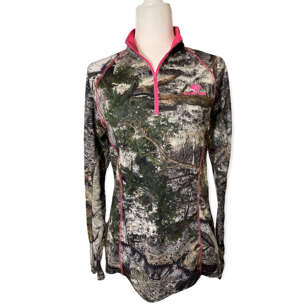 Mossy Oak Women’s 1/4 zip Pullover Size Medium